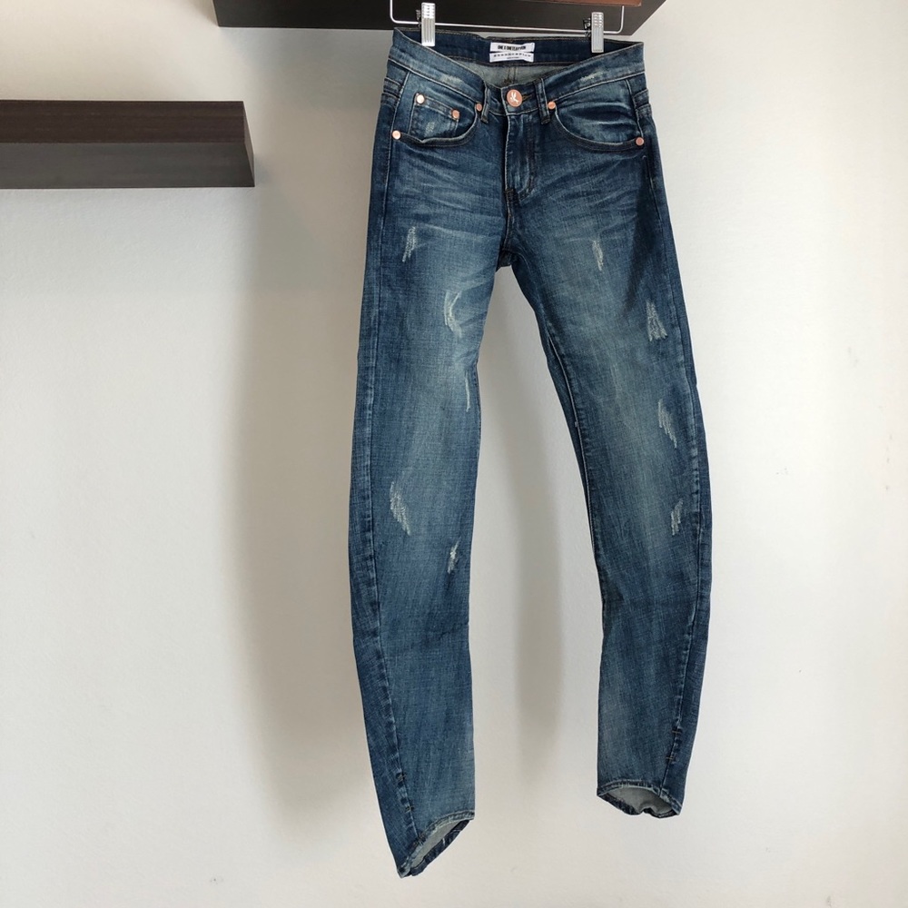 One Teaspoon distressed jeans